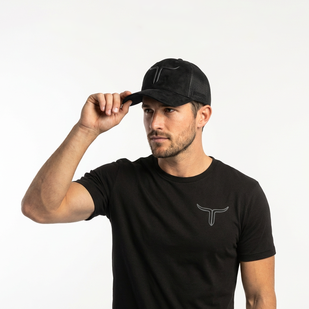 Cattle Ranch - Black Suede
