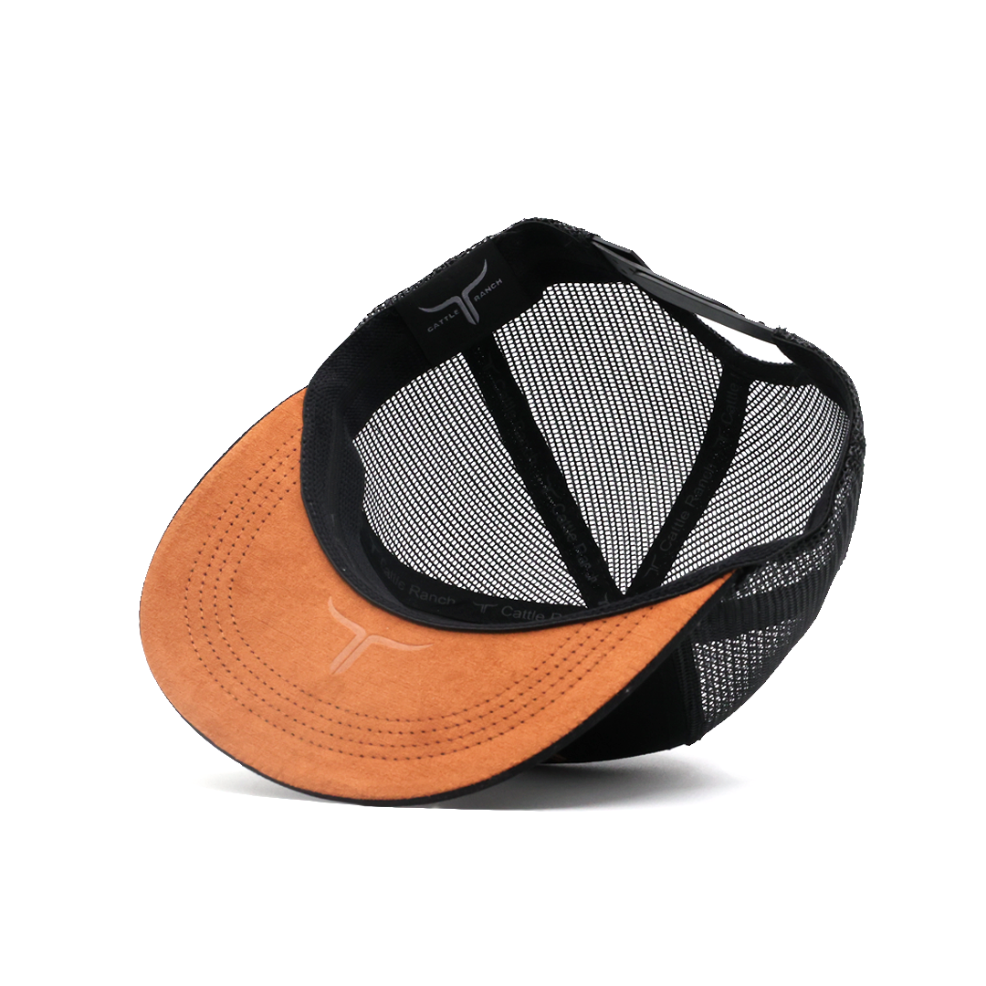 Cattle Ranch - Flat Bill - Black/Copper