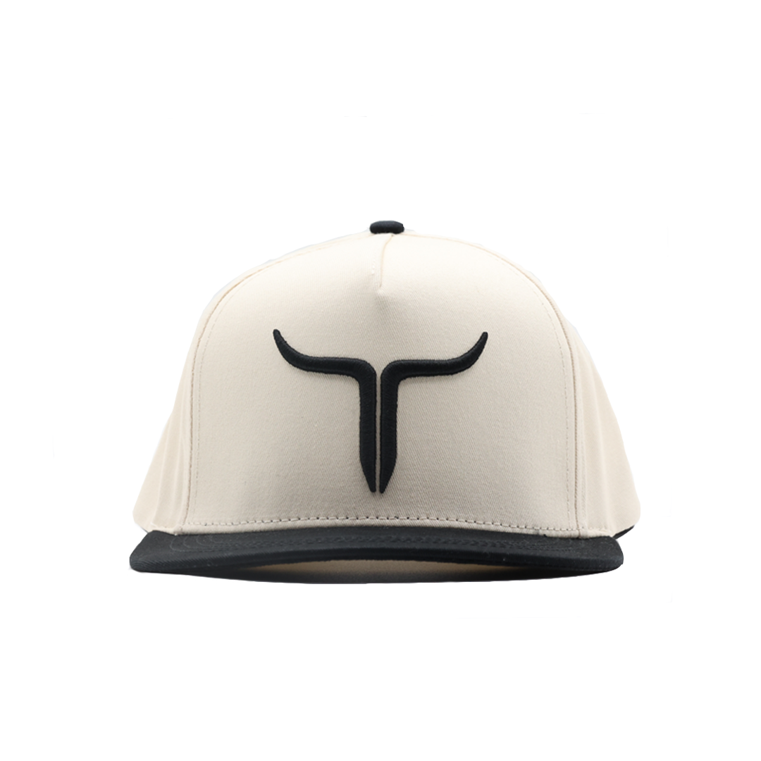 Cattle Ranch - Flat Bill- White/Black