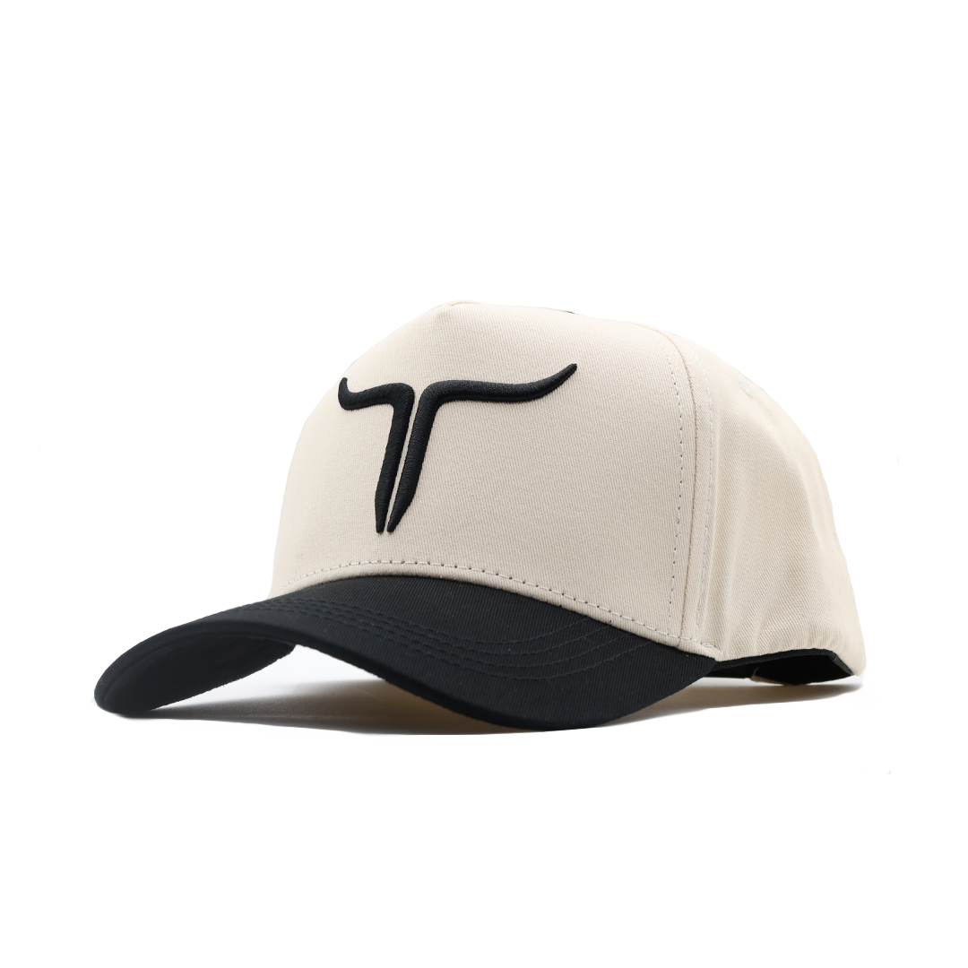 Cattle Ranch - White/Black - 5 Panel
