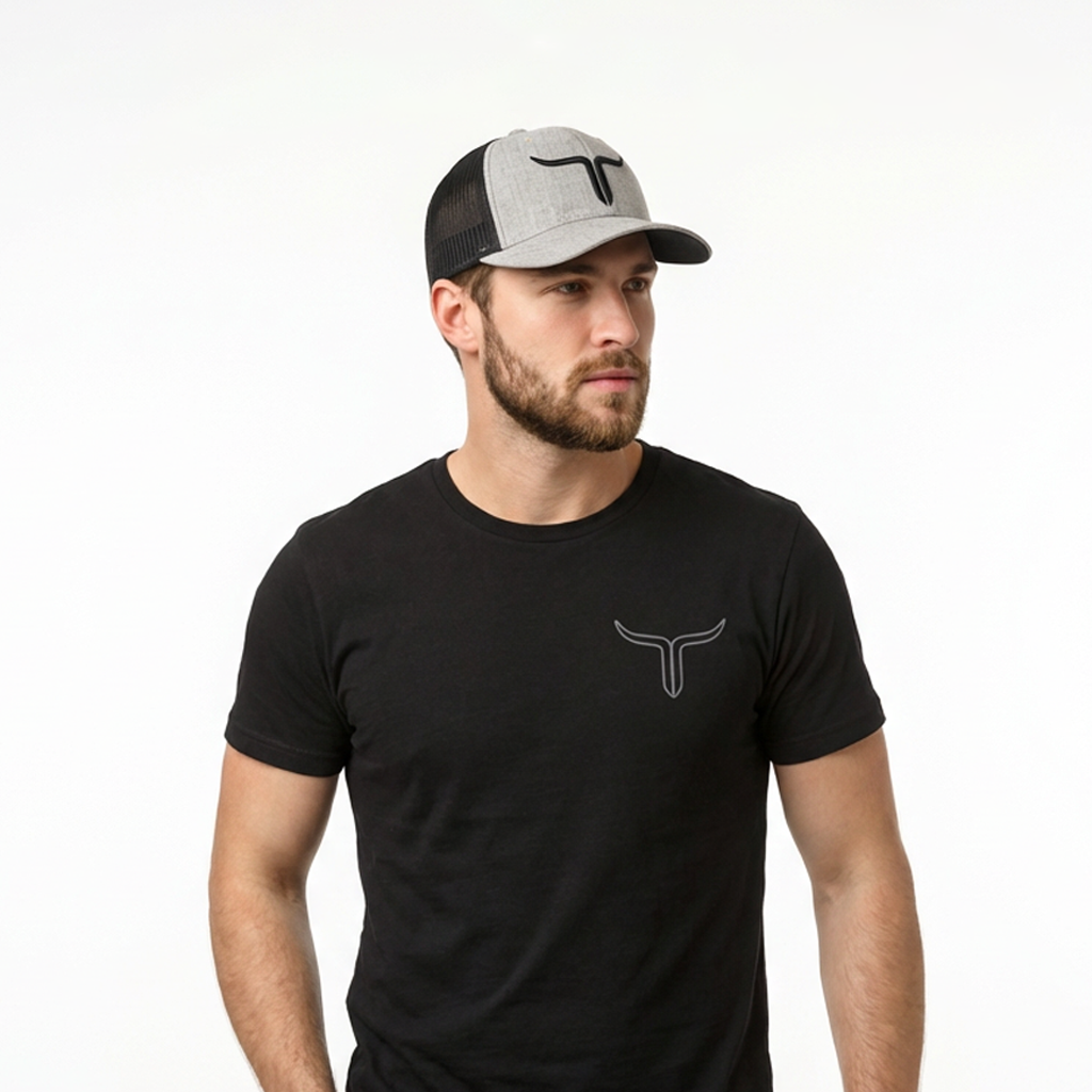 Cattle Ranch - Heather Grey/Black