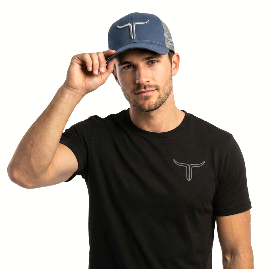 Cattle Ranch - Navy/Charcoal