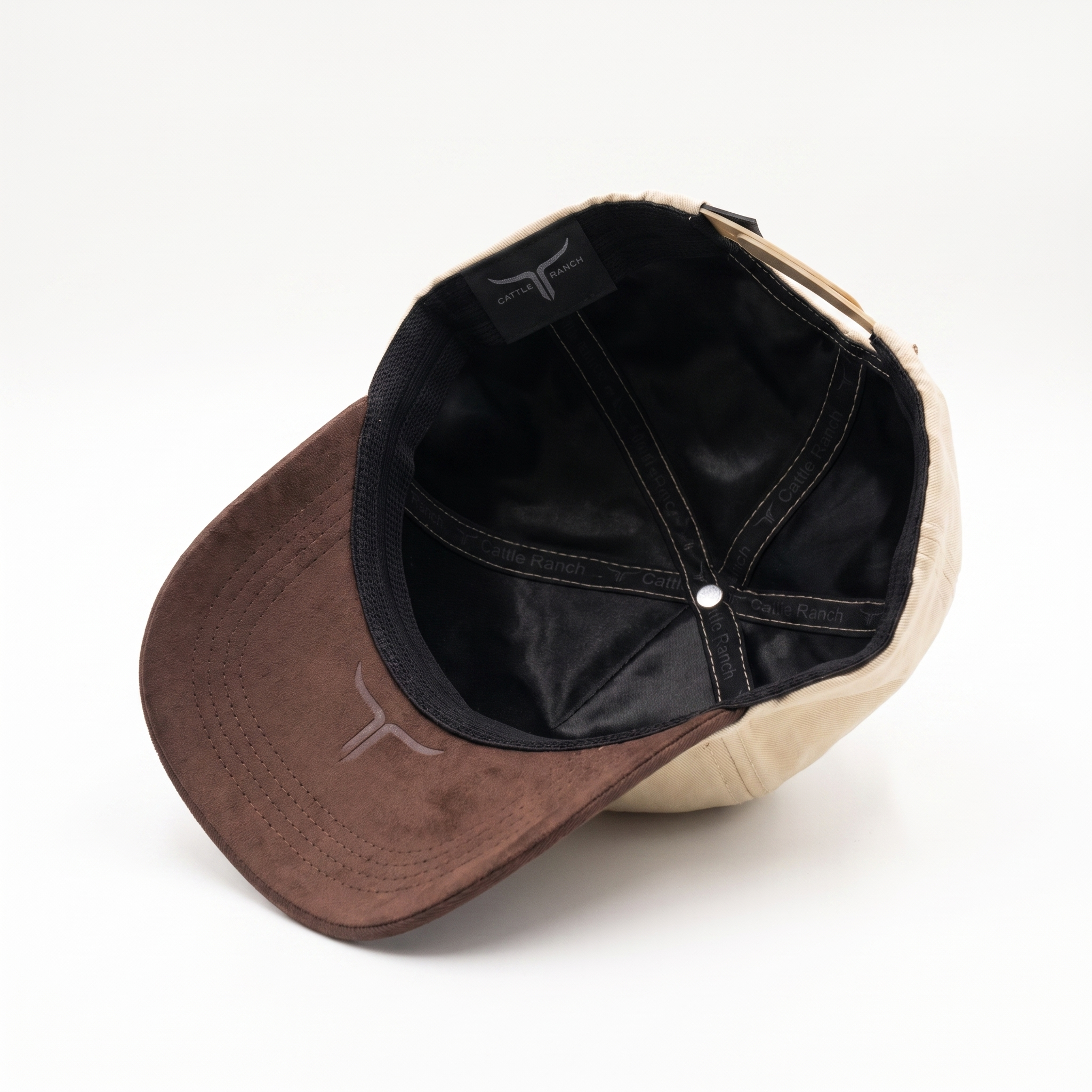 Cattle Ranch - 5 Panel - Off-White/Brown