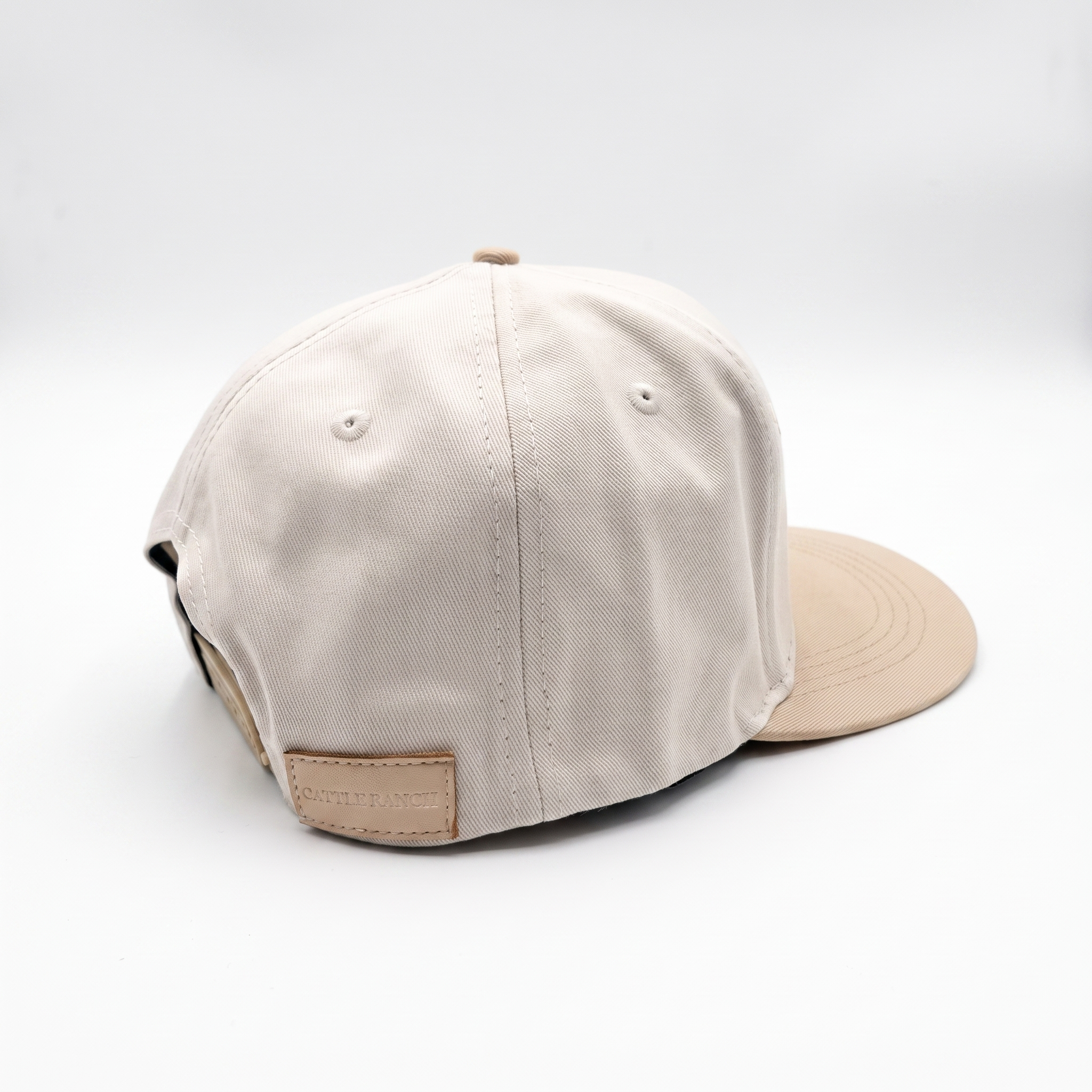 Cattle Ranch - Flat Bill - White/Cream