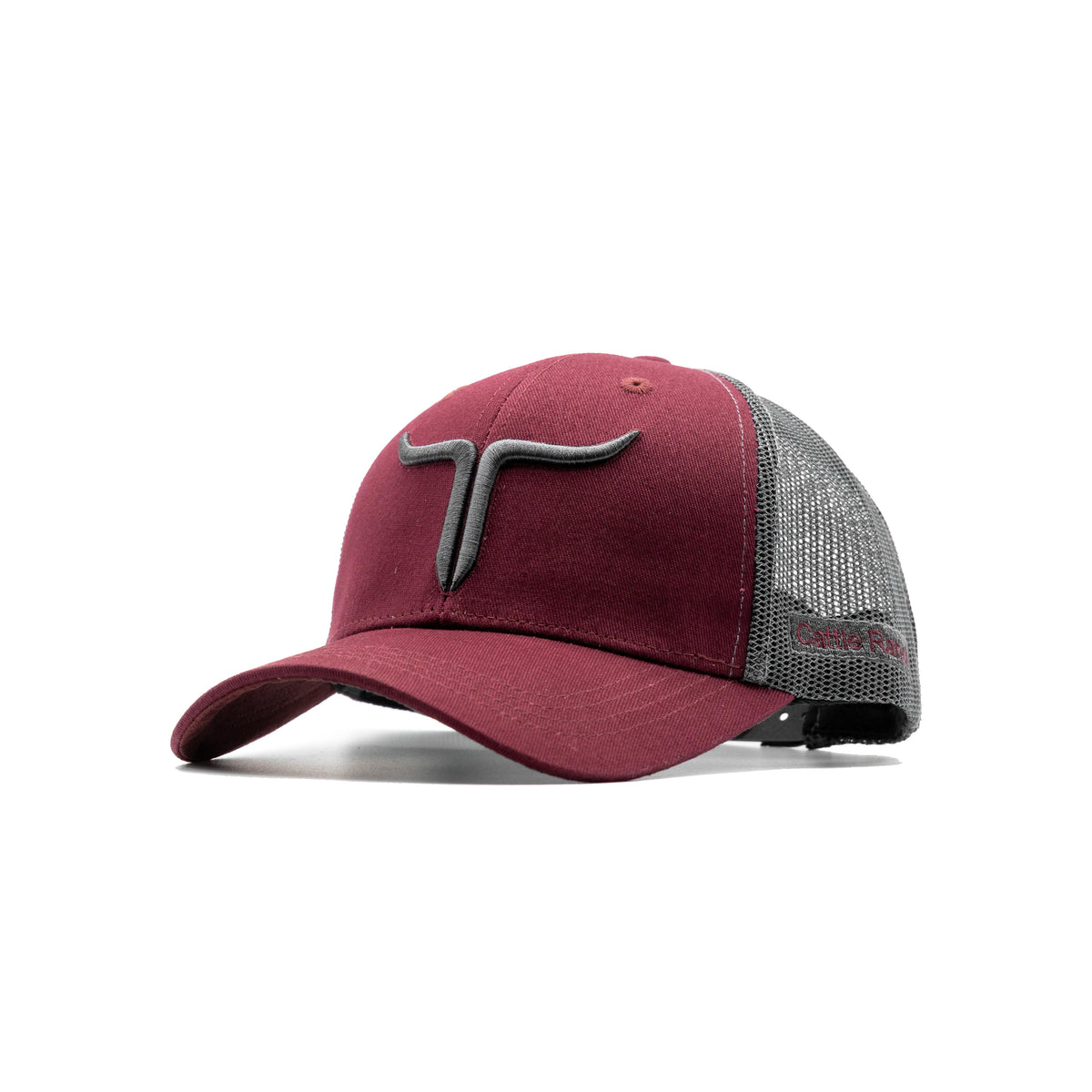 Cattle Ranch - Burgundy/Charcoal