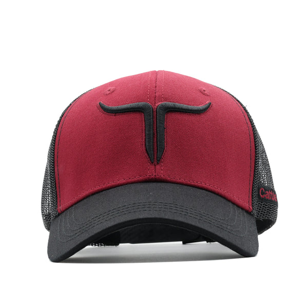 Cattle Ranch - Burgundy/Black