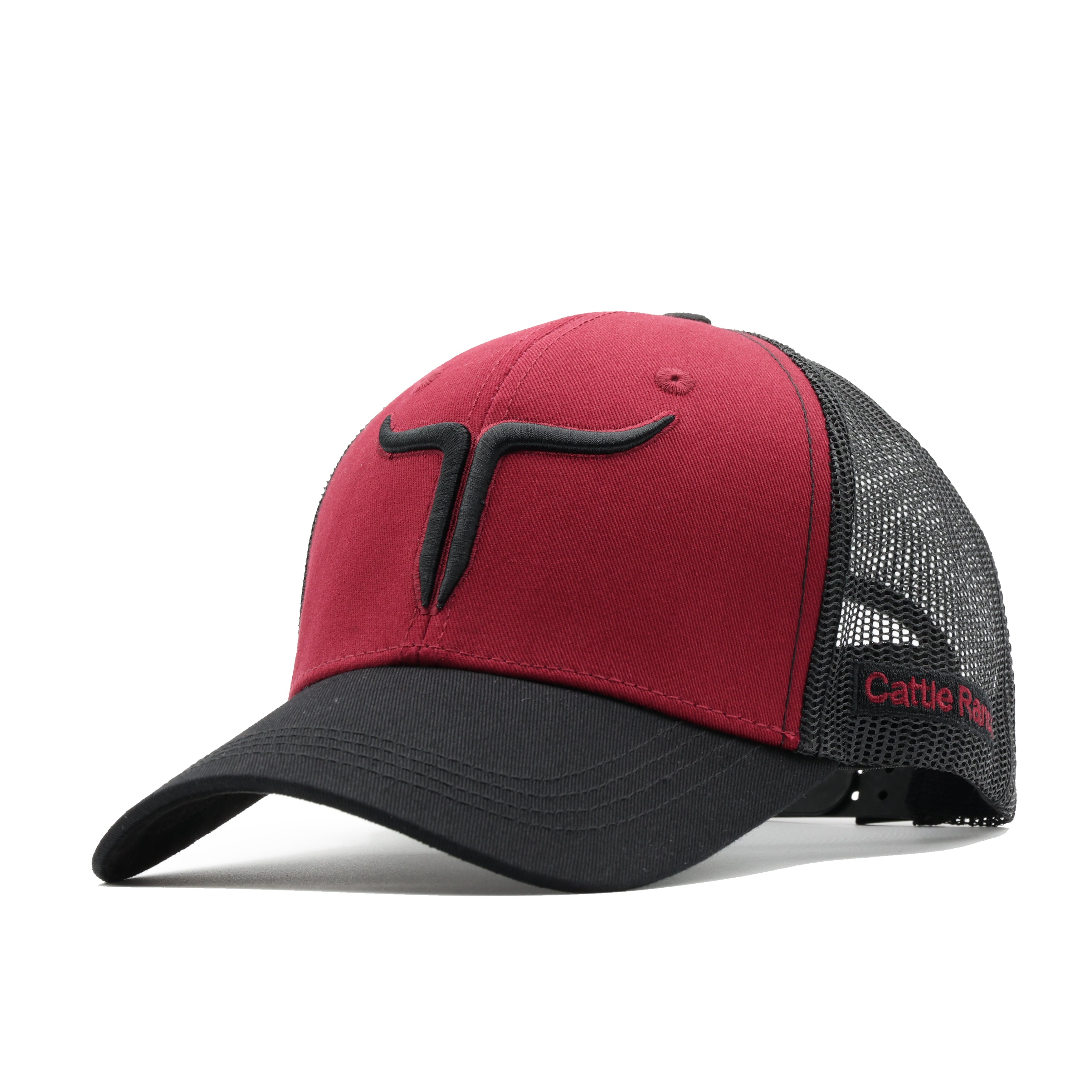 Cattle Ranch - Burgundy/Black