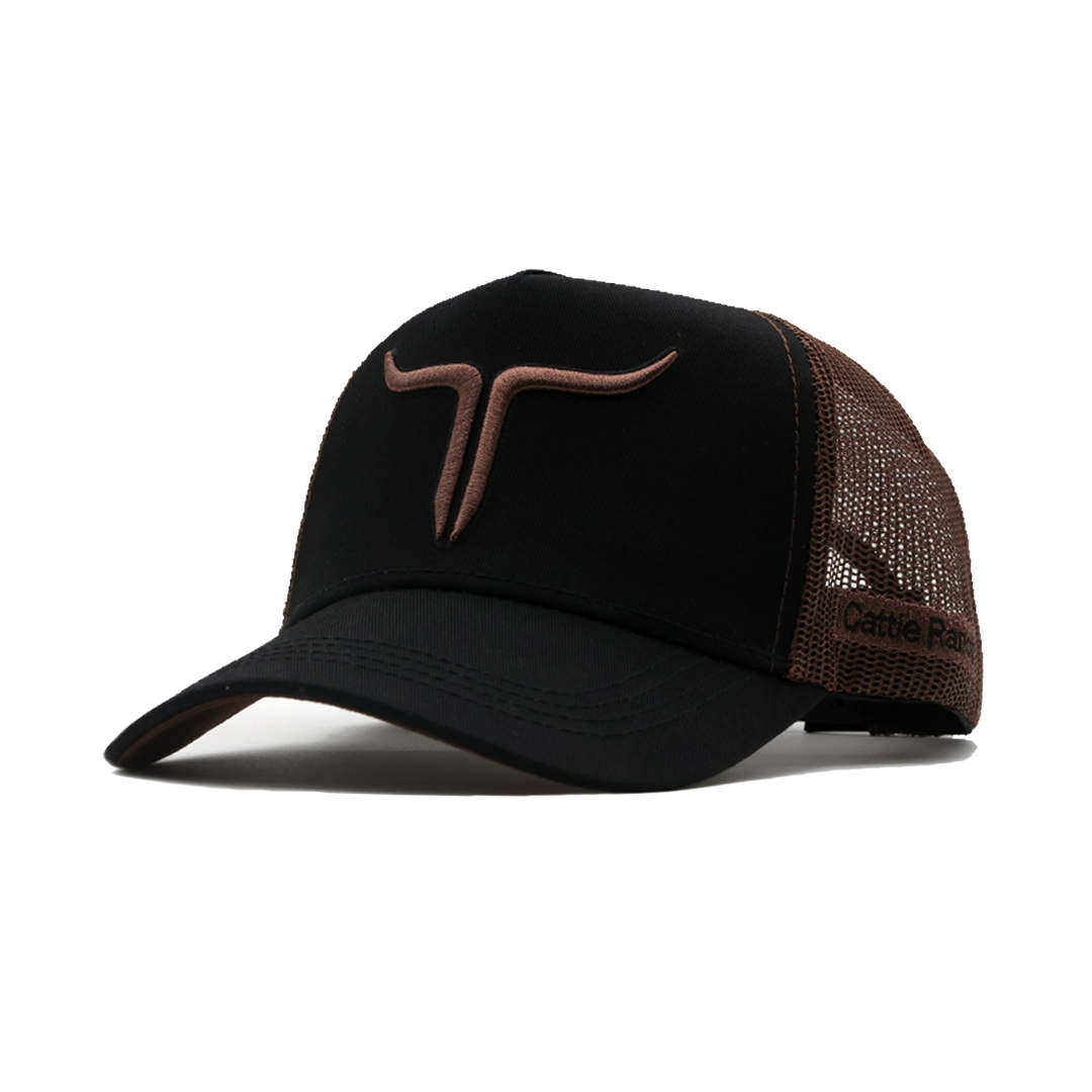 Cattle Ranch - 5 Panel - Black/Brown