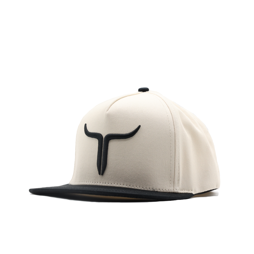Cattle Ranch - Flat Bill- White/Black