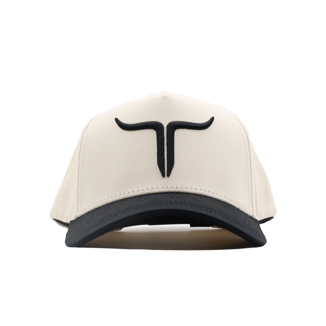 Cattle Ranch - White/Black - 5 Panel