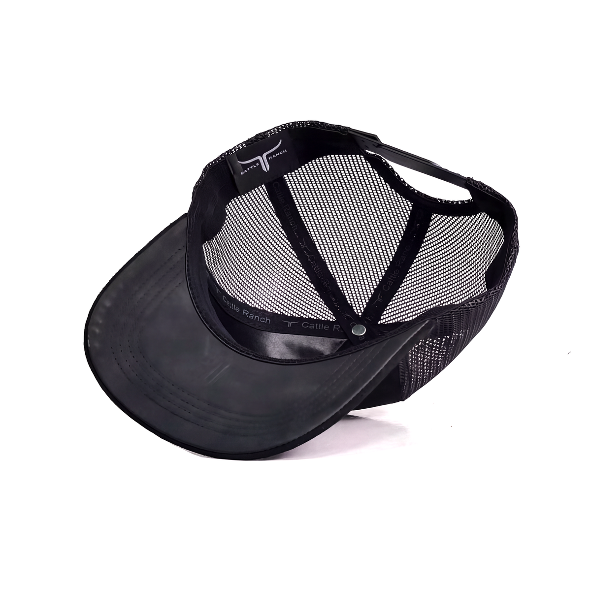 Cattle Ranch - 5 Panel - Black Suede