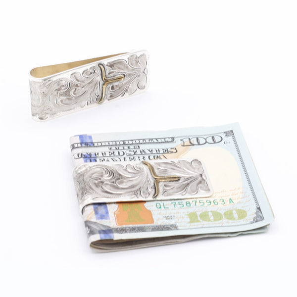 Cattle Brand Money Clip