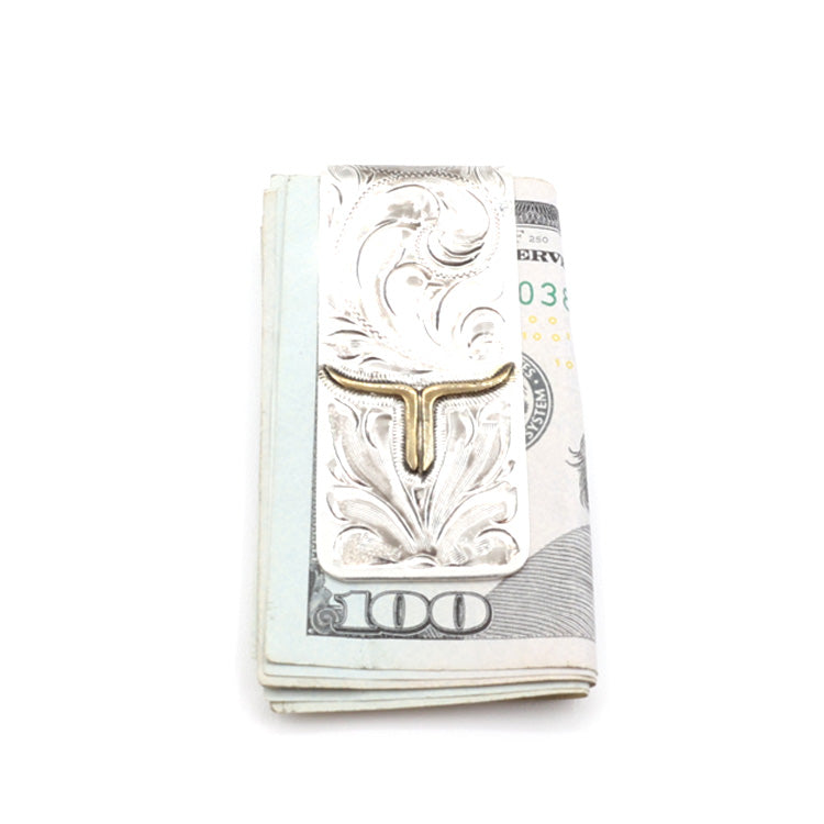 Cattle Brand Money Clip